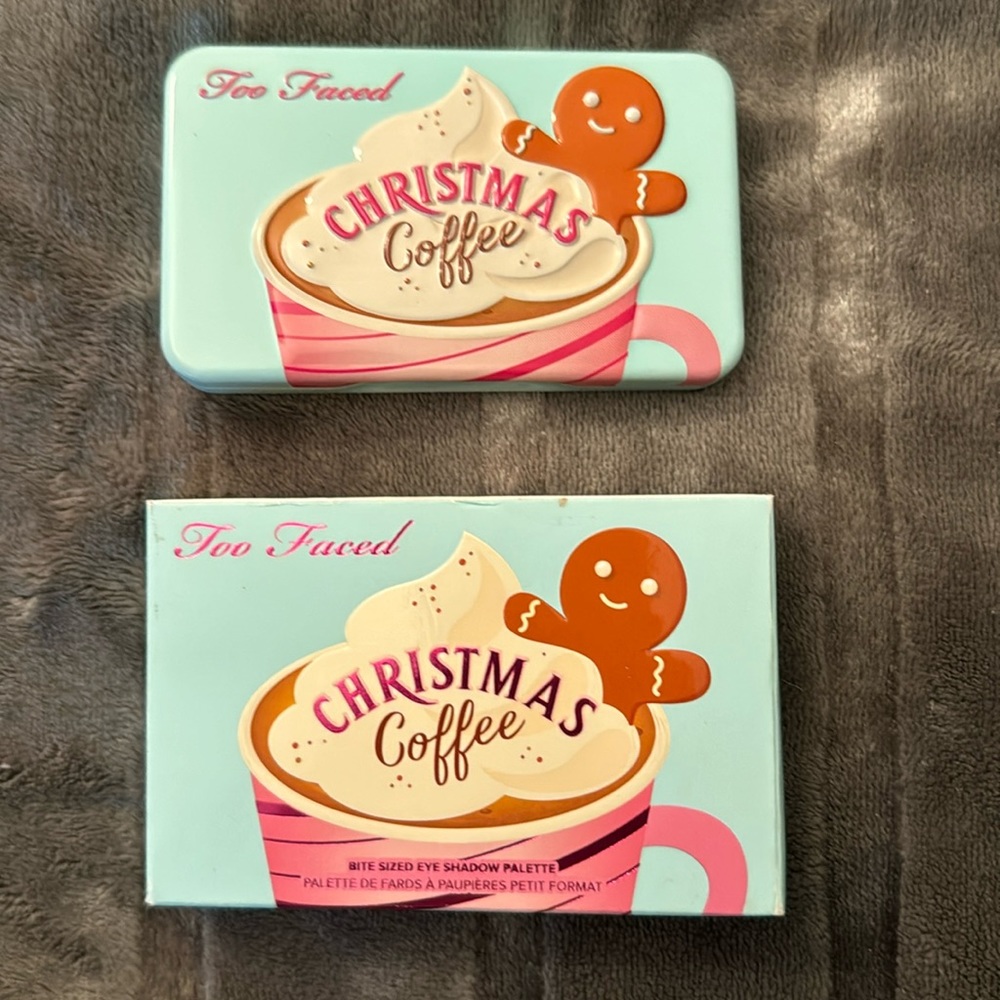 Too Faced Christmas Coffee Eyeshadow Makeup Palette